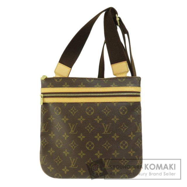 D①LOUIS VUITTON モノグラム　ポシェットボスフォール　バッグ　鞄縦25㎝横26㎝マチ15㎝