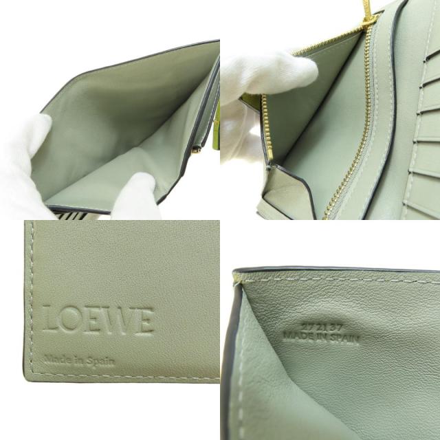 LOEWE ロエベ バーティカル ウォレット ミディアム 二つ折り財布（小銭  