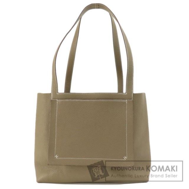 HERMES エルメス カバセリエ31 エトープ エトゥープ トートバッグ  