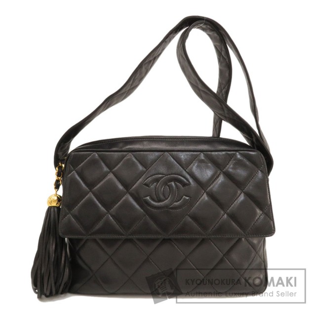 CHANEL シャネル マトラッセ ココマーク ゴールド金具 ショルダー 