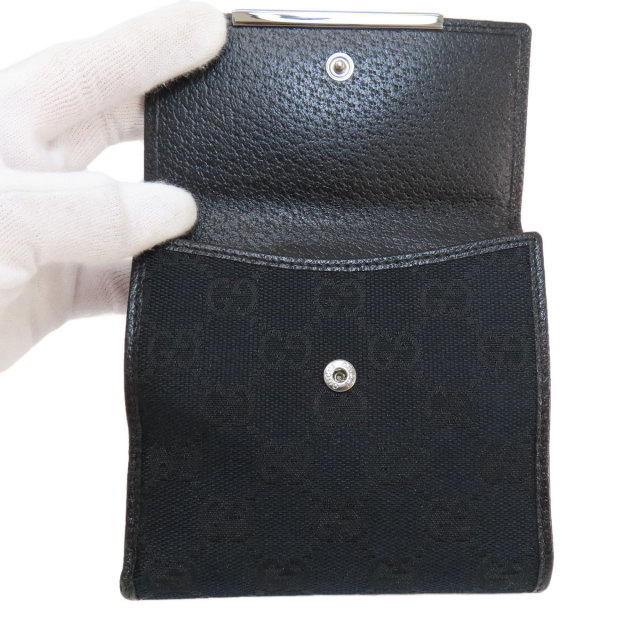 GUCCI グッチ 112664 Wホックサイフ GG 二つ折り財布（小銭入れあり