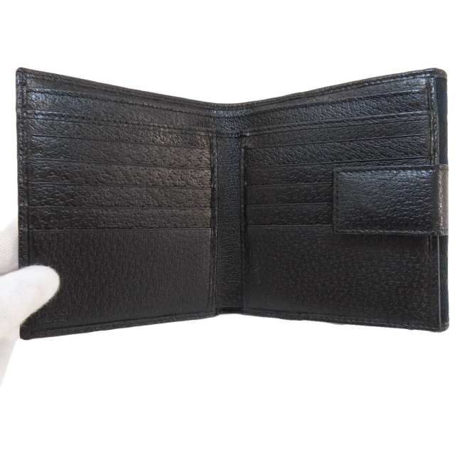 GUCCI グッチ 112664 Wホックサイフ GG 二つ折り財布（小銭入れあり