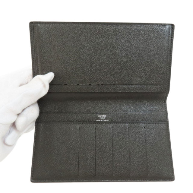 HERMES hermes エルメス シチズン ツイル ブラック カードケース せま