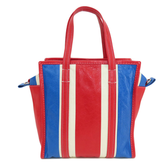 BALENCIAGA バレンシアガ 513990 バザール ストライプ 2WAY 
