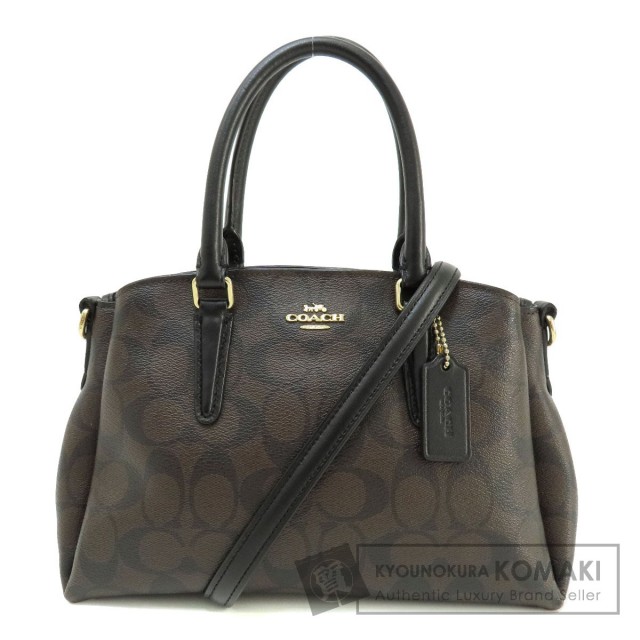 COACH コーチ F29434 シグネチャー 2WAY ハンドバッグ PVC COACH コーチ F29434 シグネチャー 2WAY ハンドバッグ PVC