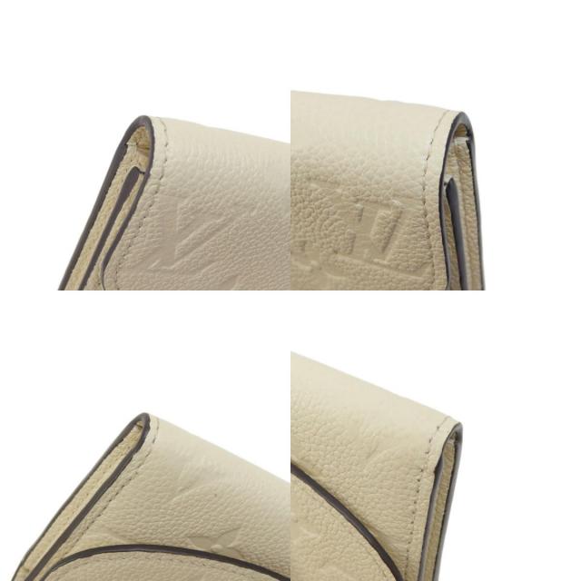 LOUIS VUITTON ルイヴィトン M81445 ポルトモネ・ロザリ クレーム 二  