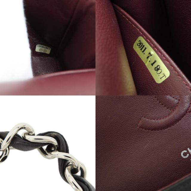 CHANEL シャネル チェーンショルダー マトラッセ シルバー金具  