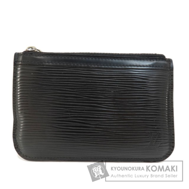 LOUIS VUITTON エピレザー コインケース 黒ポシェット・クレ