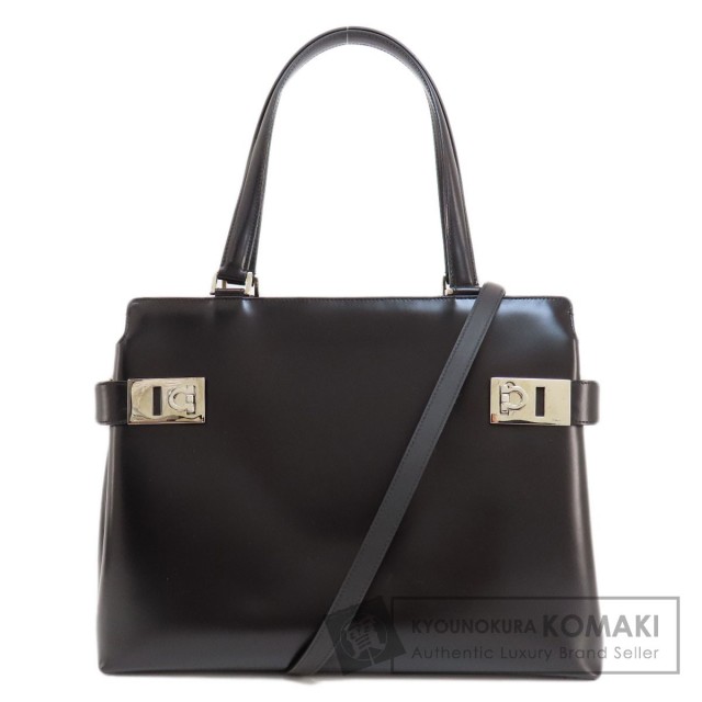 Salvatore Ferragamo サルヴァトーレフェラガモ ガンチーニ金具 2WAY 