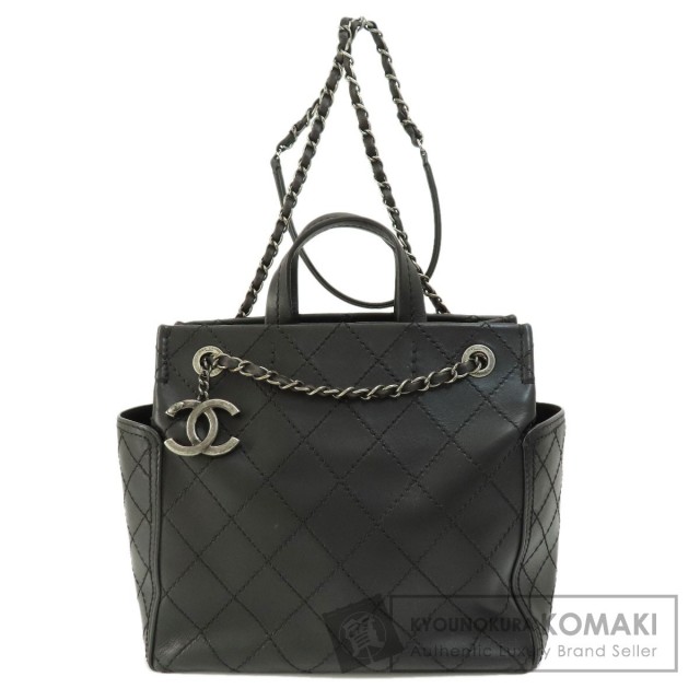 CHANEL シャネル チェーンショルダー ココマーク シルバー金具 2WAY  
