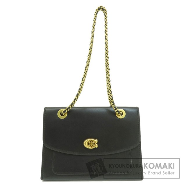 コーチ COACH ロゴ チェーン ショルダーバッグ ハンドバッグ  