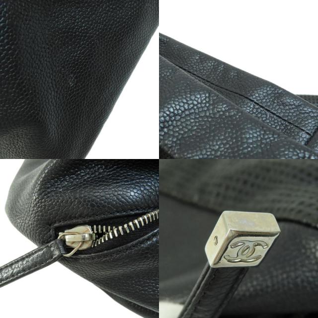 CHANEL シャネル ココマーク ハンドバッグ カーフ レディース