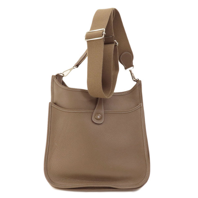 HERMES エルメス エブリン3 PM エトープ エトゥープ シルバー金具  