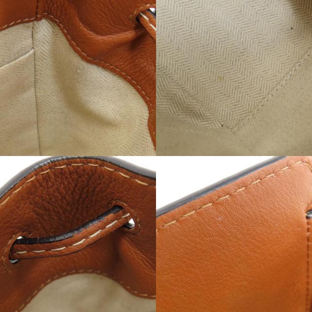 LOEWE ロエベ ハンモック 2WAY ハンドバッグ キャンバス/カーフ レディース 