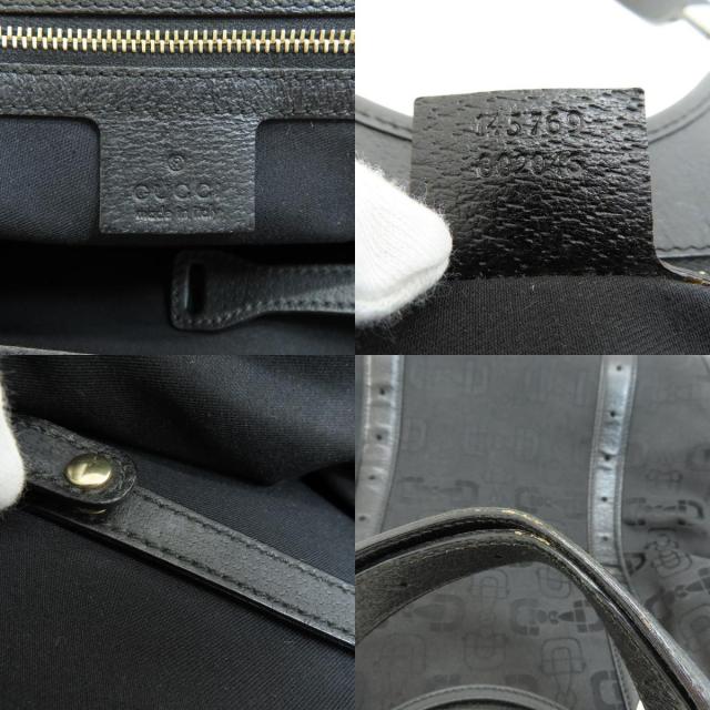 GUCCI グッチ 145769 ホースビット トートバッグ キャンバス