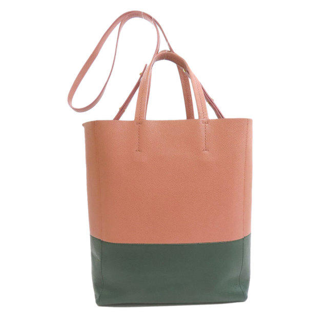 CELINE セリーヌ バーティカルカバ 2WAY トートバッグ レザー レディース 
