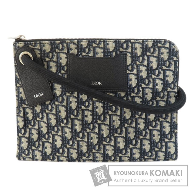 CHRISTIAN DIOR クリスチャンディオール トロッター柄 クラッチバッグ 
