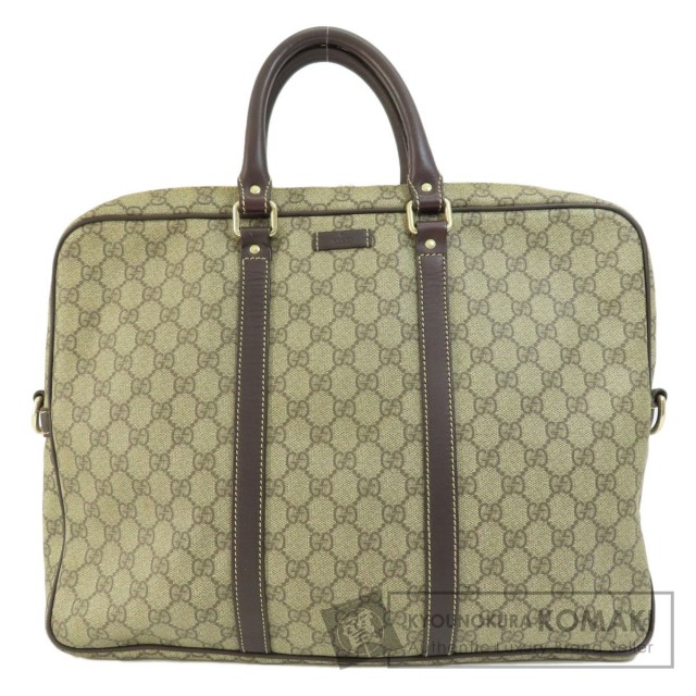 GUCCI グッチ 201480 ブリーフケース GG ビジネスバッグ PVC レディース