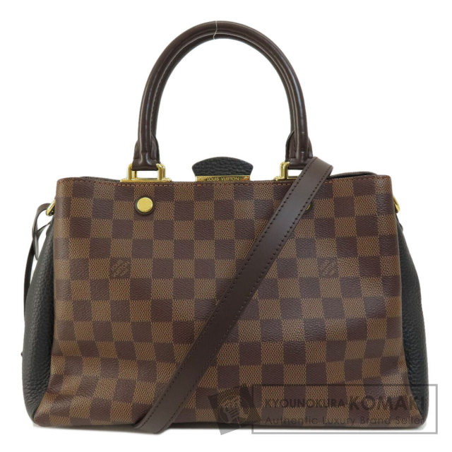 LOUIS VUITTON ルイヴィトン ブリタニー ダミエ エベヌ ハンドバッグ 