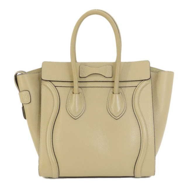 CELINE セリーヌ ラゲージマイクロ トートバッグ カーフ レディース