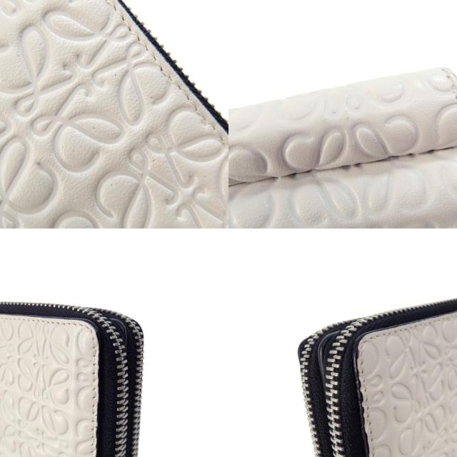 LOEWE ロエベ リピートアナグラム柄 コンパクトジップウォレット 二  