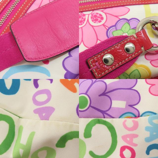★超希少★COACH ワンショルダーバッグ ホーボー フラワー タッセル Y2K ☆超希少☆COACH ワンショルダーバッグ ホーボー フラワー