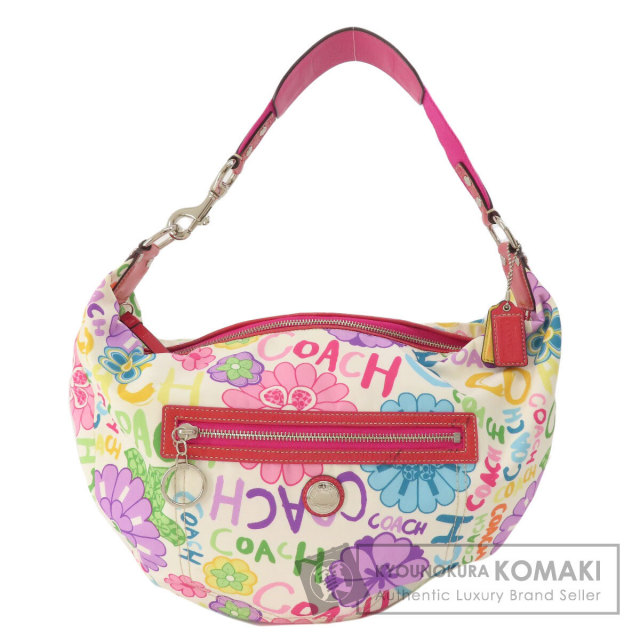 COACH コーチ F14883 フラワーモチーフ ワンショルダー