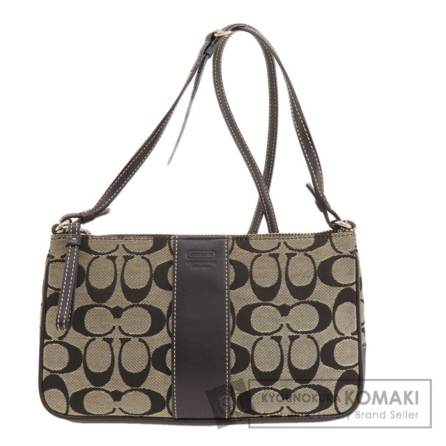 COACH コーチ 6338 シグネチャー ショルダーバッグ キャンバス レディース 