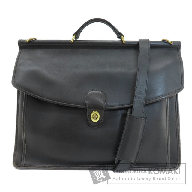 【希少】COACH コーチ メンズ レザー ビジネスバッグ ／本革 COACH コーチ 323 シンプルデザイン ビジネスバッグ レザー メンズ