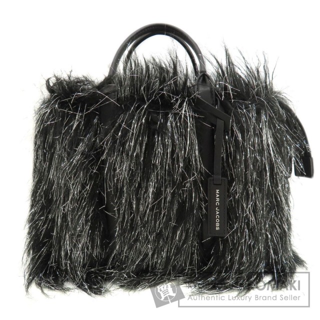 MARC JACOBS マーク・ジェイコブス ファーバッグ トートバッグ レザー 