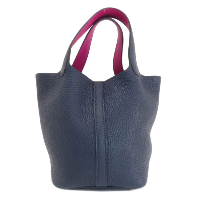 HERMES エルメス ピコタンロックPM ブルーニュイ ローズパープル  