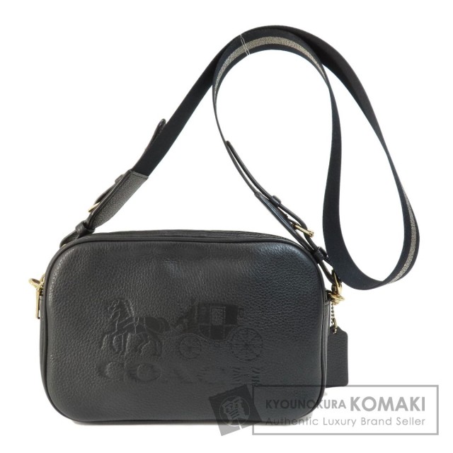 COACH コーチ 75818 ロゴ ショルダーバッグ レザー レディース  