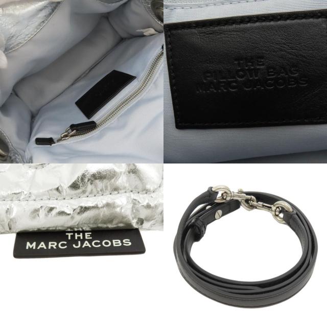 ヒロ　マークジェイコブス　バッグ THE MARC JACONBS ﾏｰｸｼﾞｪｲｺﾌﾞｽ ｻﾞﾐﾆ ﾋﾟﾛｰﾊﾞｯｸﾞ ｺｯﾄﾝ ﾗﾑｽｷﾝ ﾎﾜｲﾄ