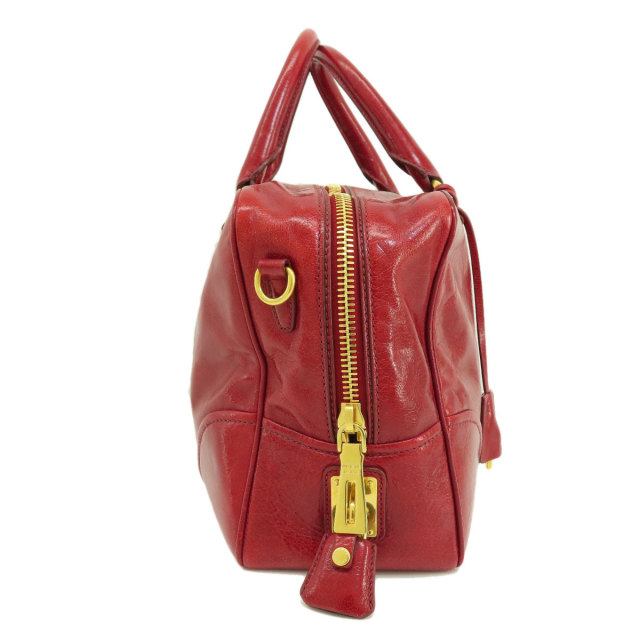 PRADA プラダ BL0821 ヴィッテロシャイン 2WAY ハンドバッグ レザー 