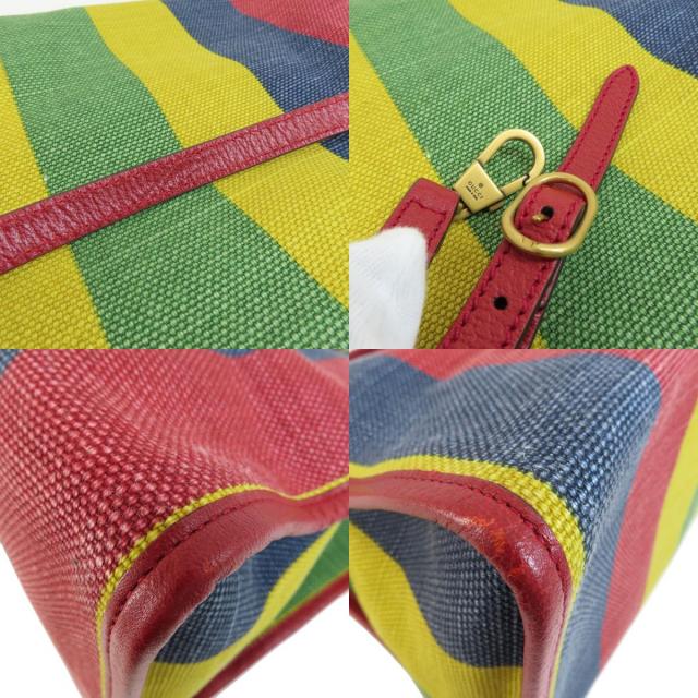 GUCCI グッチ 630358 バイアデラ 2WAY ハンドバッグ キャンバス