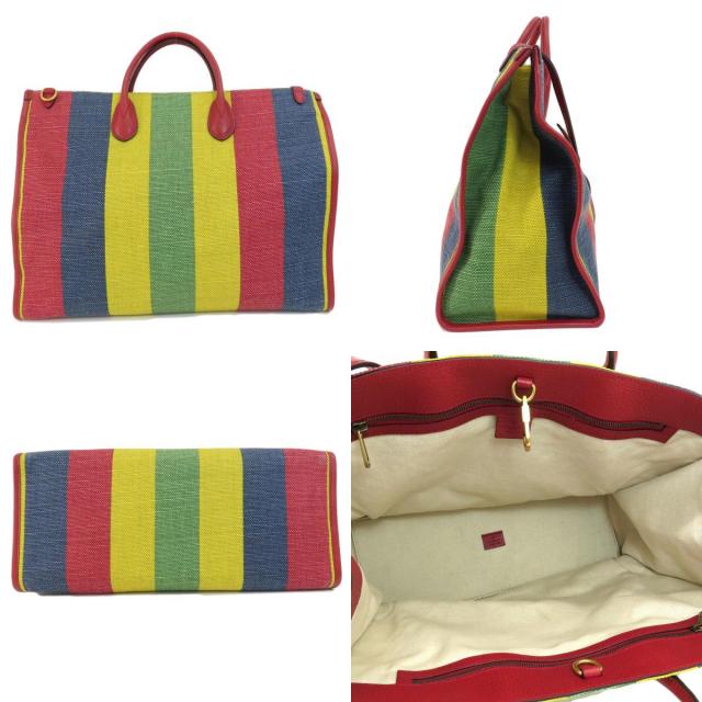 GUCCI グッチ 630358 バイアデラ 2WAY ハンドバッグ キャンバス