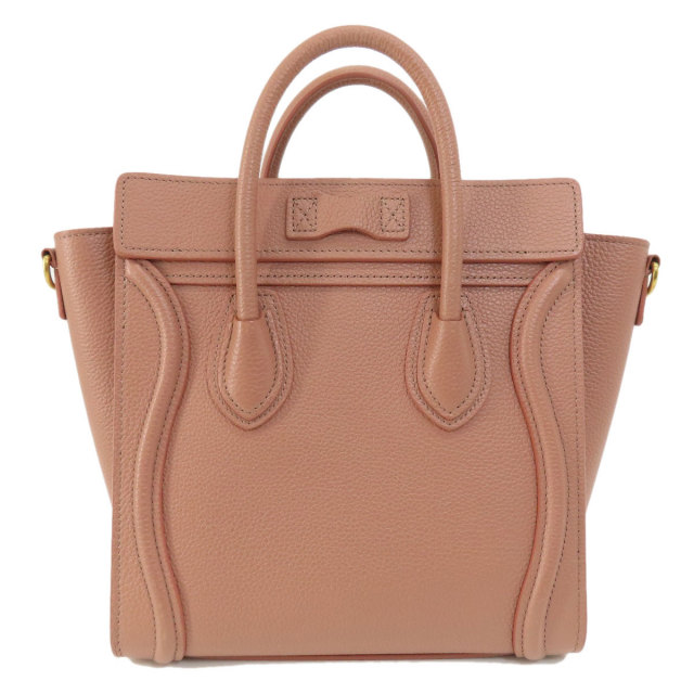 CELINE セリーヌ ラゲージナノ 2WAY ハンドバッグ カーフ レディース 