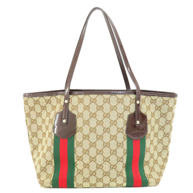 GUCCI トートバッグ GG シェリーライン ジョリー 211971 正規品 GUCCI グッチ 211971 GG シェリーライン トートバッグ