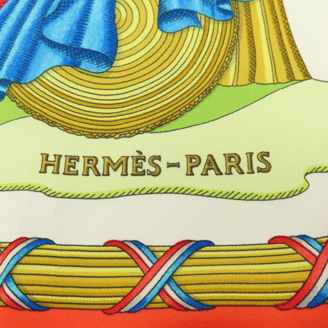 HERMES エルメス カレ90 1789年フランス革命を記念して スカーフ  