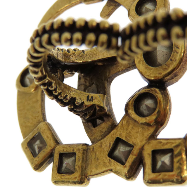 GUCCI グッチ GGマーモント ビジュー ダブルフィンガー リング・指輪  