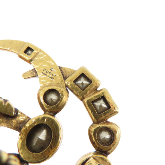 GUCCI グッチ GGマーモント ビジュー ダブルフィンガー リング・指輪  