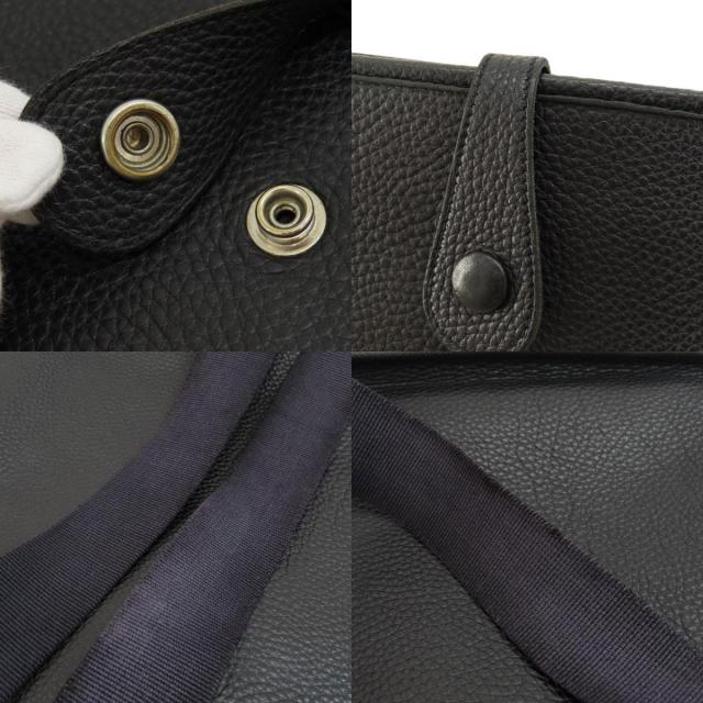 HERMES エルメス エブリン PM 黒 ブラック シルバー金具