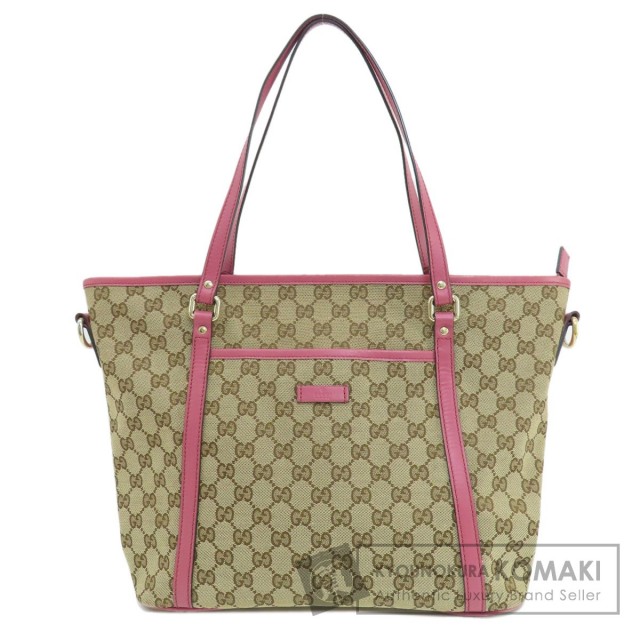 GUCCI グッチ 388929 GG ハンドバッグ キャンバス レディース