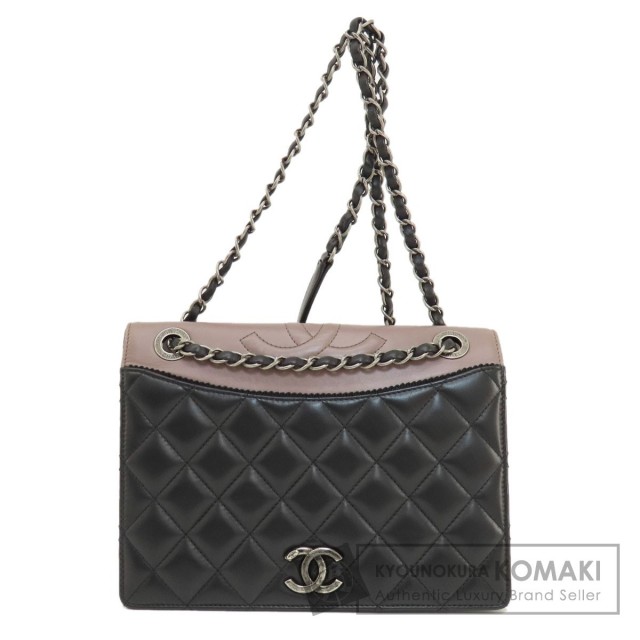 CHANEL シャネル マトラッセ チェーンショルダー シルバー金具 