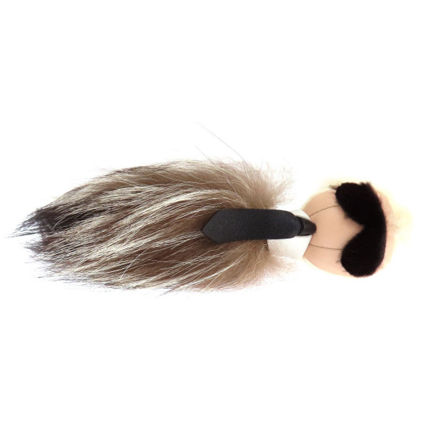 FENDI フェンディ カールラガーフェルド キーホルダー ファー