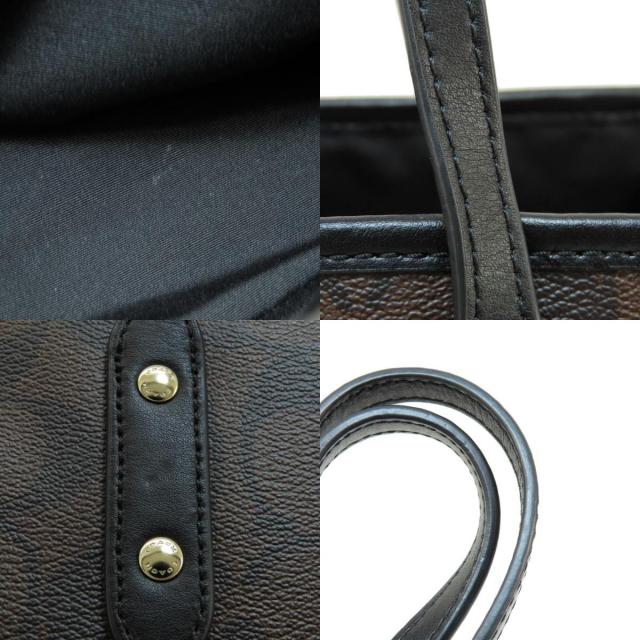COACH コーチ F57842 シグネチャー トートバッグ PVC レディース