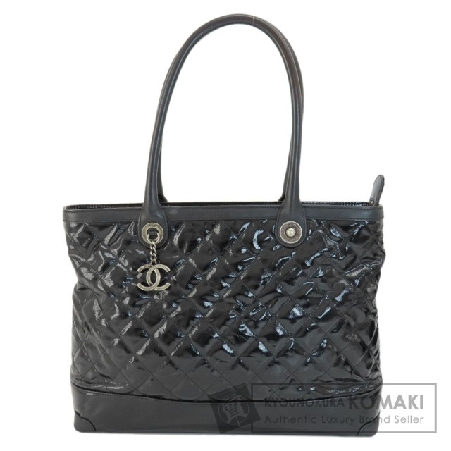 CHANEL シャネル ココマーク シルバー金具 トートバッグ レザー  