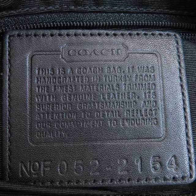 COACH コーチ 2154 シグネチャー ワンショルダー ショルダー