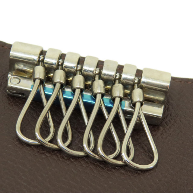 HERMES エルメス セリエ エテュイクレ 6 キーケース エプソン メンズ 