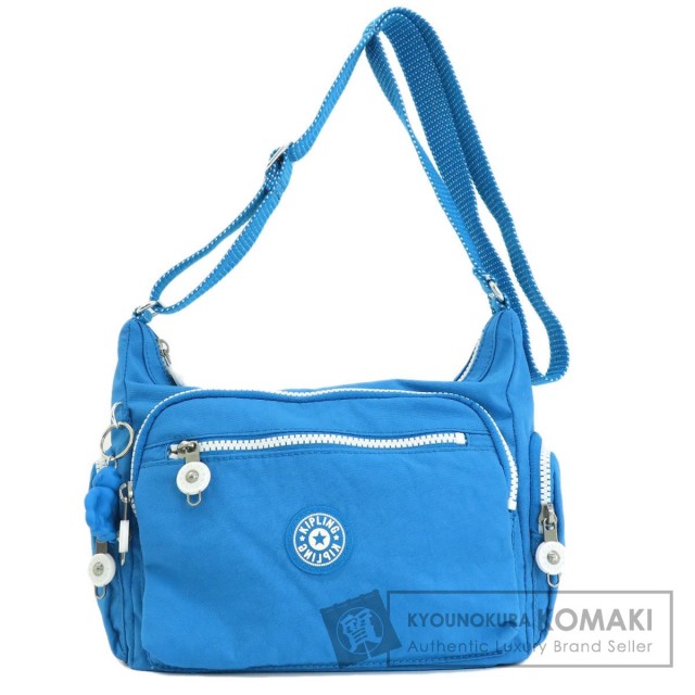 美品✨Kipling キプリング　ショルダーバッグ　ナイロン　軽量　ロゴ Kipling キプリング ロゴ ショルダーバッグ ナイロン素材